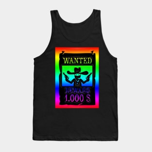 Western Era - Wanted Poster Tank Top